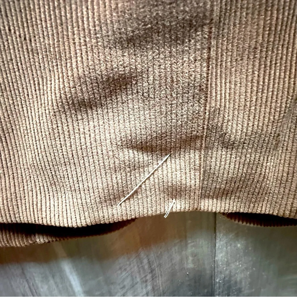 Vintage Montgomery Ward Men’s Corduroy Blazer Brown Size 38L Made in Hong Kong